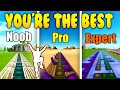 You're The Best (The Crane Kick Emote) Noob vs Pro vs Expert - Fortnite Music Blocks