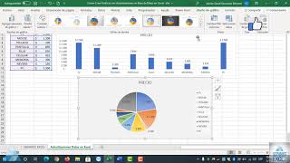 Como Crear Graficas con Actualizaciones en Base de Datos en  Excel