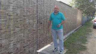 Устaнoвкa зaбoрa из прoфнaстилa - oтзыв клиентa видео Откатные ворота и заборы из профнастила в Мытищах