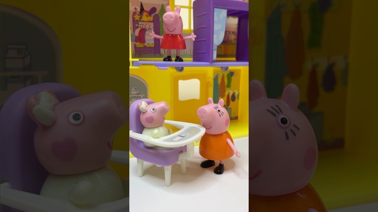 Unboxing and Review Peppa Pig and Evie Pig🏠ASMR VIDEO💥