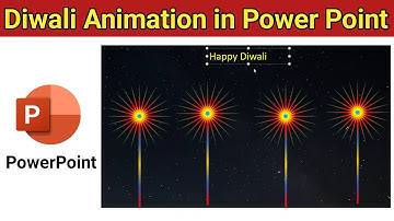 Diwali Animation in Power Point | Animation in Power Point | Happy Diwali Animation
