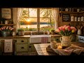 Relaxing Lakehouse Tulip Kitchen, Singing Birds & Gentle Breeze (3 Hours)