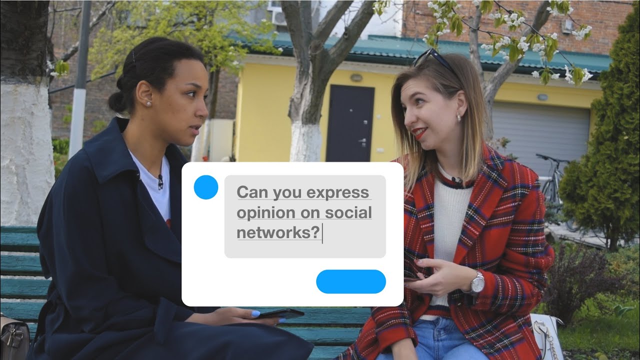 Can you express opinion on social networks?