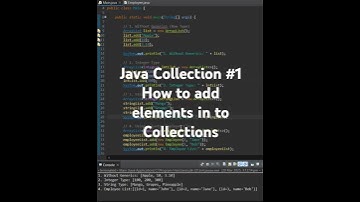 "java collection #1" Learn how to use ArrayList in Java  #coding #programming #code #java