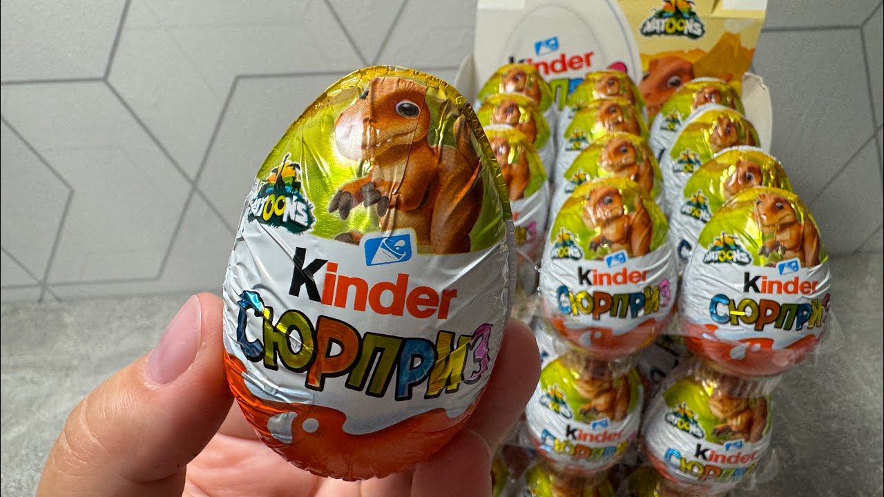 ❗️New❗️ Kinder сюрприз Natoons 🦕 Динозавры 🦖 детёныши 2025
