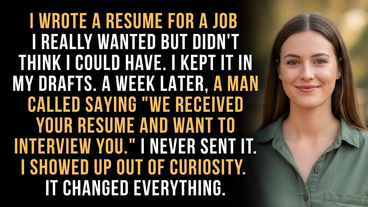I Wrote a Resume for My Dream Job But Never Sent It. A Week Later, They Called Me.