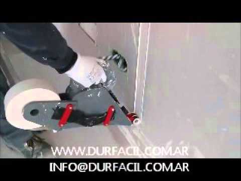 Maquina Encintadora Masilladora Para Durlock Knauf cons Seco DURFACIL 