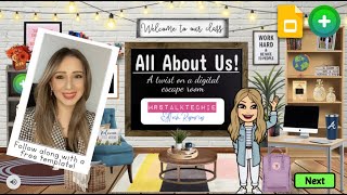All About Us: A Twist on a Digital Escape Room