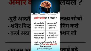 💰 अमीर बनने के 4 लेवल ?💸 #AmirBanneKe4Level #MoneyMindset #FinancialFreedom #MotivationalVideo