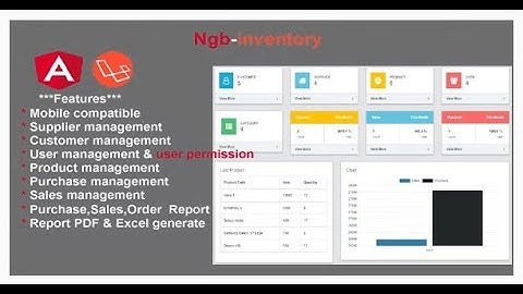 inventory angular with laravel