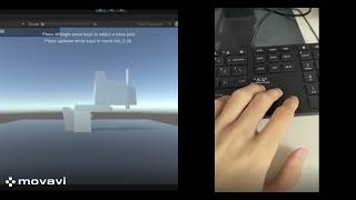 Controlling Robot Arm in Unity Using Arrow Keys Through Packages Downloaded