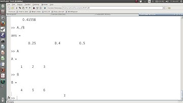 MATLAB Help - Manipulating Arrays