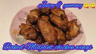 How to baked chicken wings with Cumin and five spices powder /Simply Rai