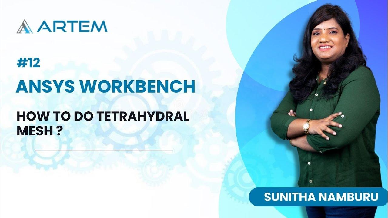 How to do tetrahedral mesh ansys workbench 12 youtube