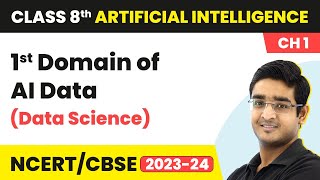 1st Domain of AI Data (Data Science) - Excite | Class 8 Artificial Intelligence Chapter 1