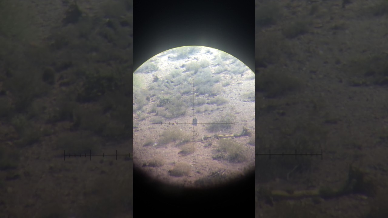 vapor trail at 825 yards