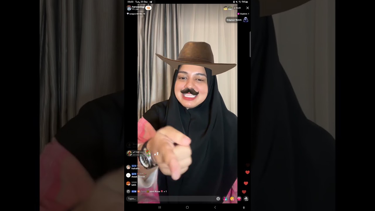 (FINAL PART) NAZRAH TIKTOK LIVE - ( 23/12/2025)
