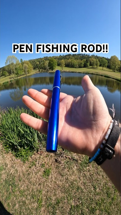 CRAZY PEN FISHING ROD!!! #bassfishing #shorts