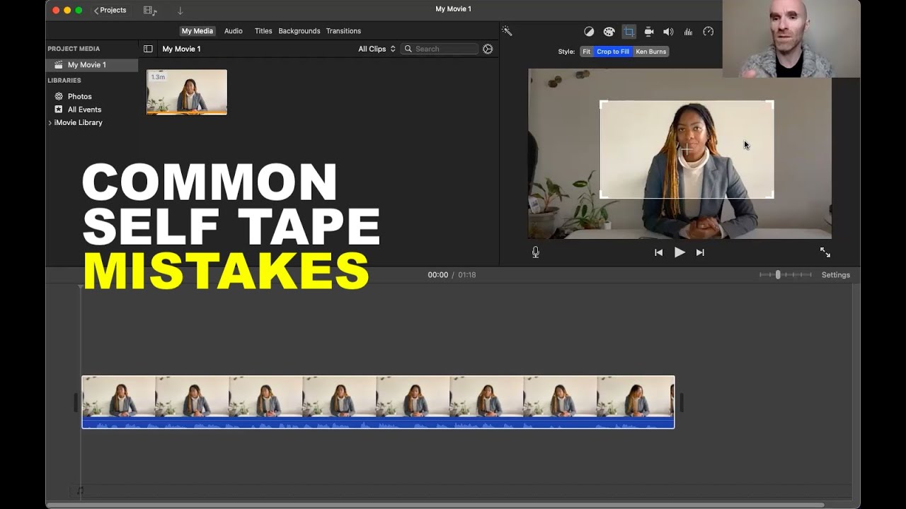 On Camera Acting Technique: Common Self-Tape Mistakes (and How to Fix Them!)