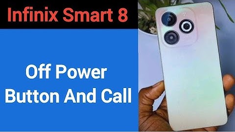 How to turn off power button and call, Infinix Smart 8 power button and call off kaise karen