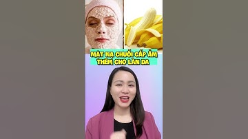 Đắp mặt nạ chuối. #shorts #trimun #chamsocda