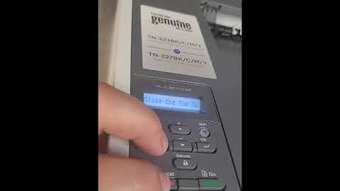 Brother L3210cw tn 227 toner reset