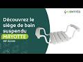 Vidéo: Siège de bain suspendu Mayotte réglable