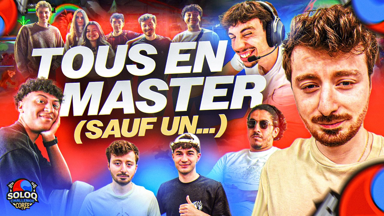 Trayton est STUCK? Chreak sous... SOJU?! & TOUS EN MASTER | SoloQ Challenge Corée DAY 2