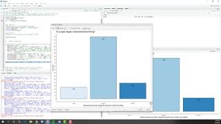 Making a bar plot in R