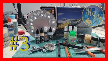 Tutorial Bf109 F2 Revell part 3 - Paints
