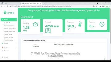 Grin ASIC Miner  iPollo G1-mini MINING Tutorial.