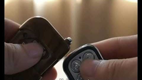 How to program SR-RCD-M1 remote control duplicator for garage door openers & gates