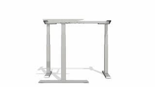 Sit Stand Electric Desk - Steelforce pro 471 SLS
