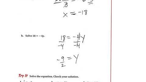 Ch.4.2(Solving Equations Using Multiplication or Division