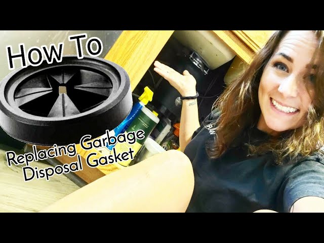 How To Replace Garbage Disposal Splash Guard In Sink Erator Baffle