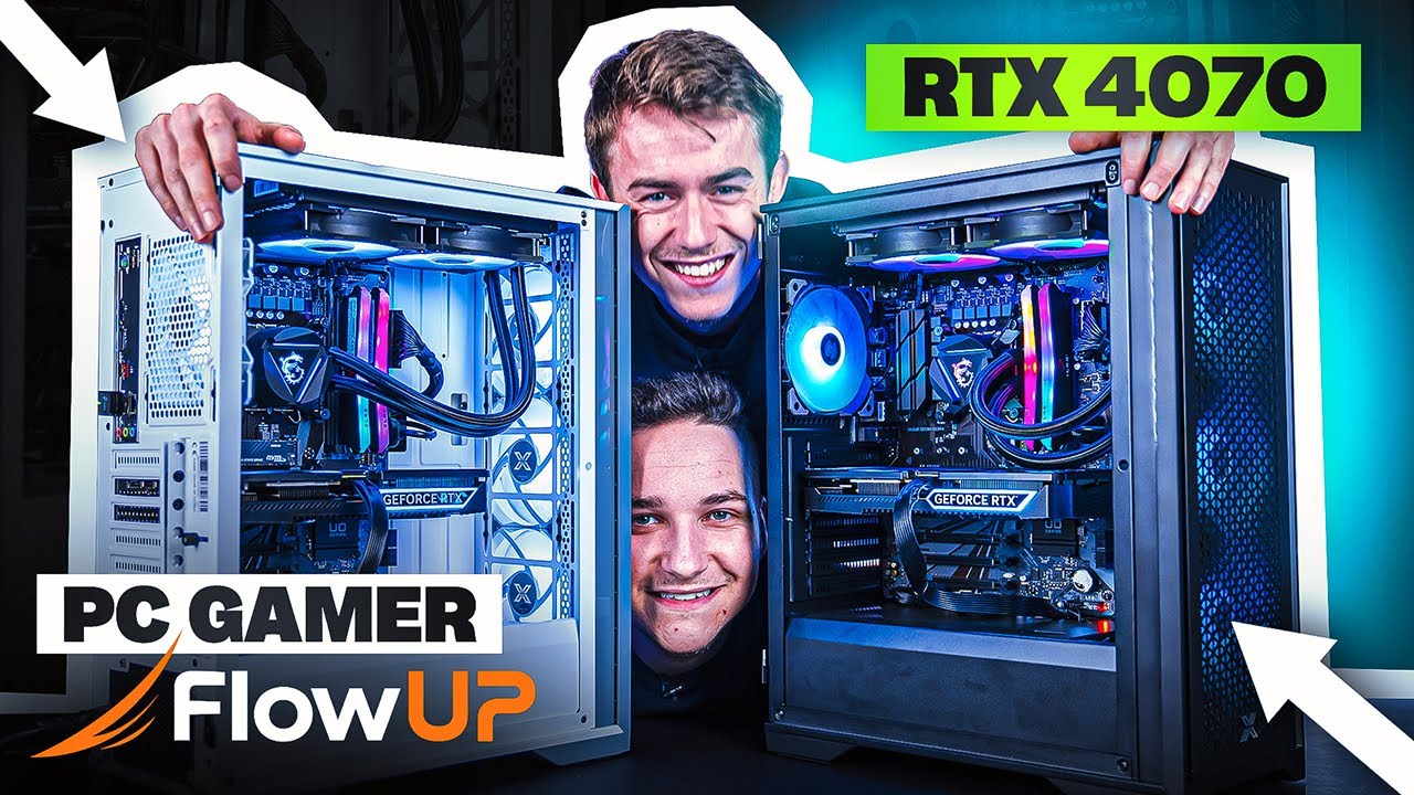 UN PC GAMER en RTX 4070 FlowUP PAS CHER ! (C'est une pépite) 