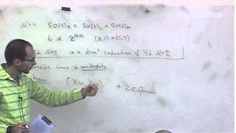 Tudor Dimofte - 3d Gauge Theories, Symplectic Duality and Knot Homology - Lecture 2