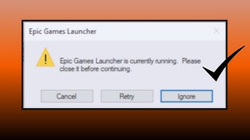 How To Fix Epic Game Launcher Is Currently Running Error