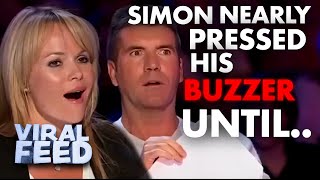 SIMON COWELL SHOCKED AFTER ACT STARTS SINGING | VIRAL FEED