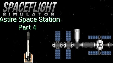 Astire Space Station Part 4 | Spaceflight Simulator 1.5 | SFS 1.5 | +Orion undocking | #SFS