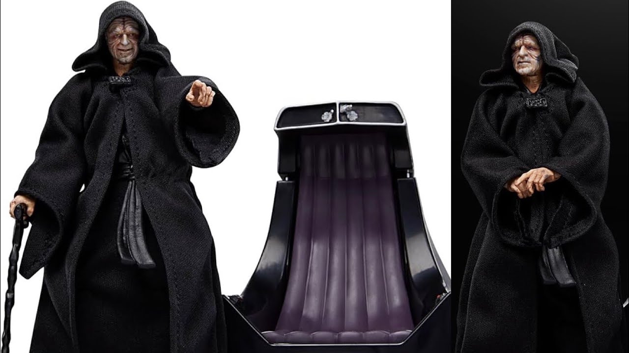 STAR WARS: BLACK SERIES パルパティーン & スローン New STAR WARS The Black Series Emperor Palpatine & Throne