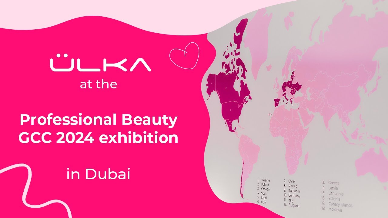 ÜLKA at the Professional Beauty GCC 2024 exhibition in Dubai