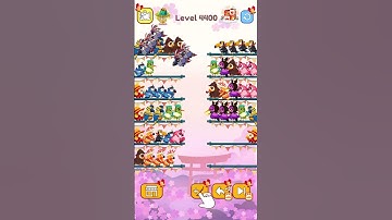 Bird Sort Color Level 4400 #games #gaming #gameplay
