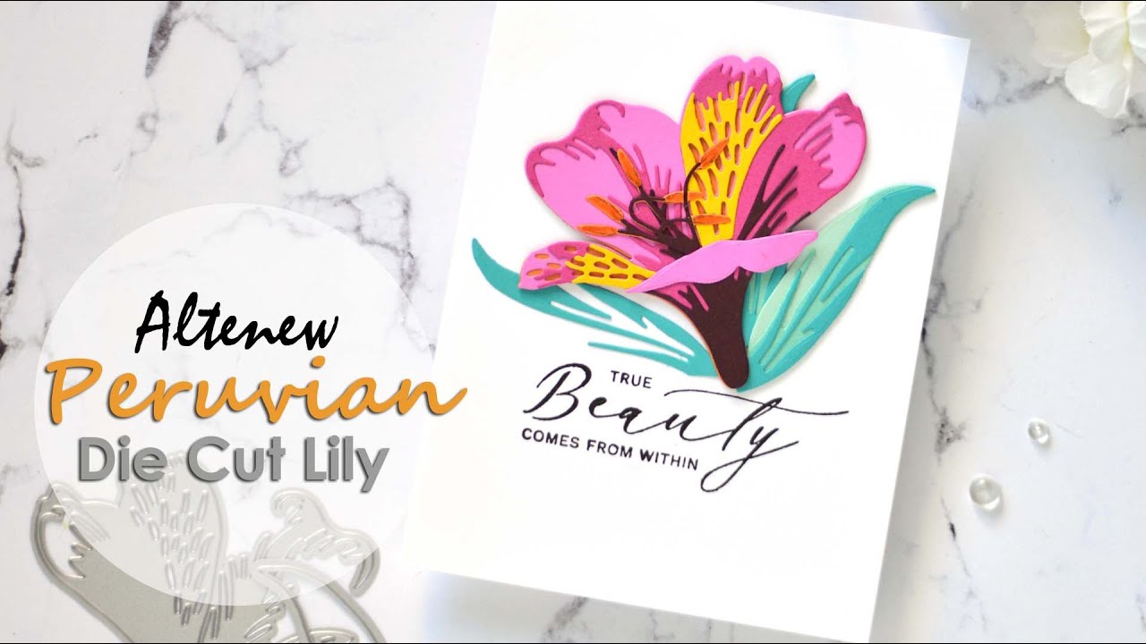 How to Create a BEAUTIFUL Altenew Peruvian Lily!