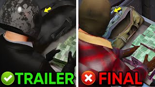 The GTA 5 Trailers DECEIVED US ALL +34  Differences Between the Trailer and the Release!
