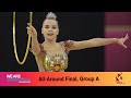 2019 Rhythmic Worlds, Baku (AZE) – Highlights 4, All-Around Final, group A - We are Gymnastics !