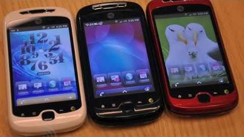 MyTouch Slide Vs MyTouch 3G Vs Droid Comparison