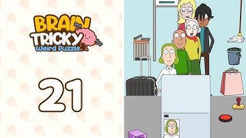 Weird Puzzle: Brain Tricky Level 21 Passport Check Challenge