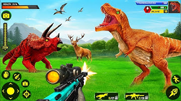 Wild Dino Hunting Gun Games 3d ( by JazzVA gamers - Shooting Games ) iGames0803 part - 1