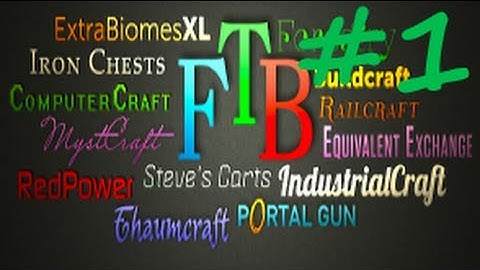 Feed The Beast Survival Multiplayer - Part 1